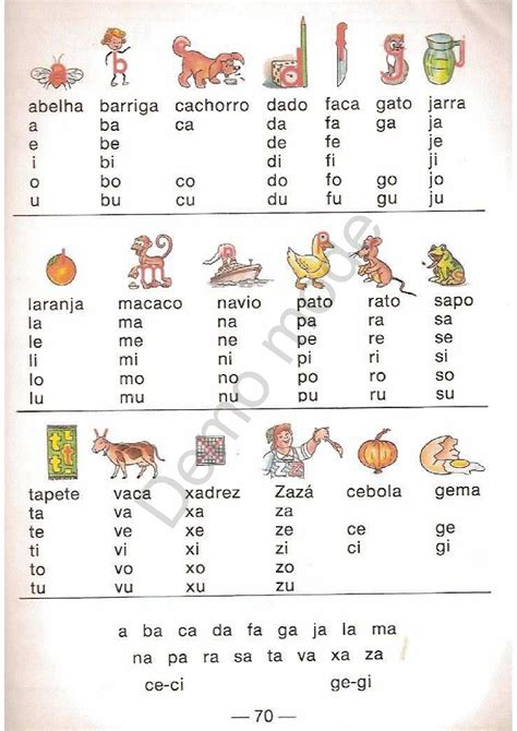 cartilha de alfabetização - cartilha de leitura para imprimir